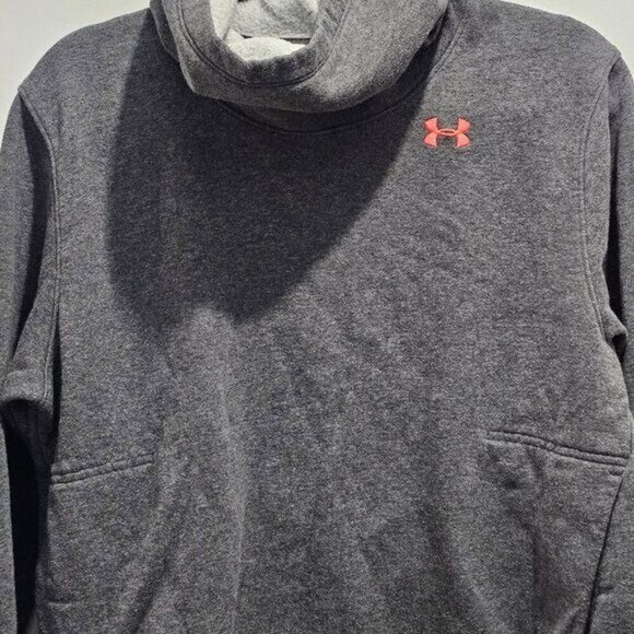 Under Armour Gray Loose Pullover Hoodie LG - Picture 5 of 13